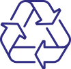 recycling triangle symbol