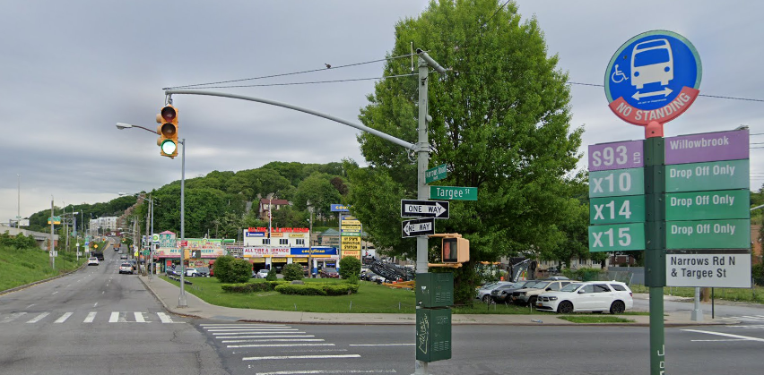 Targee street intersection