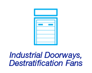 Industrial Doorways, Destratification Fans