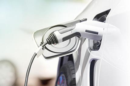 car plugged in