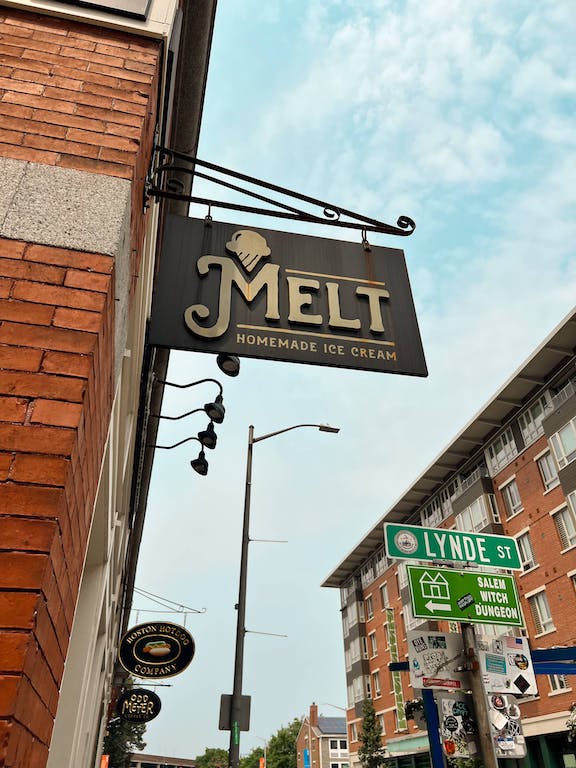 Picture of Melt Ice Cream shop sign