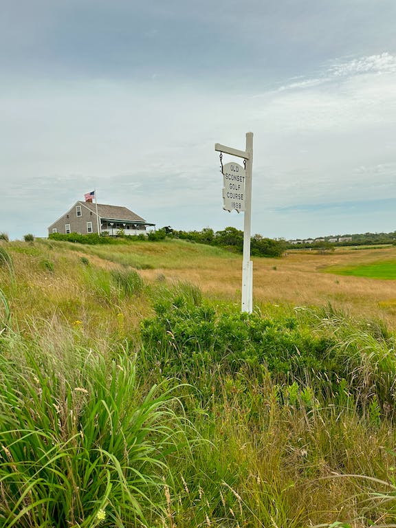picture of Old Sconset Golf Course sign