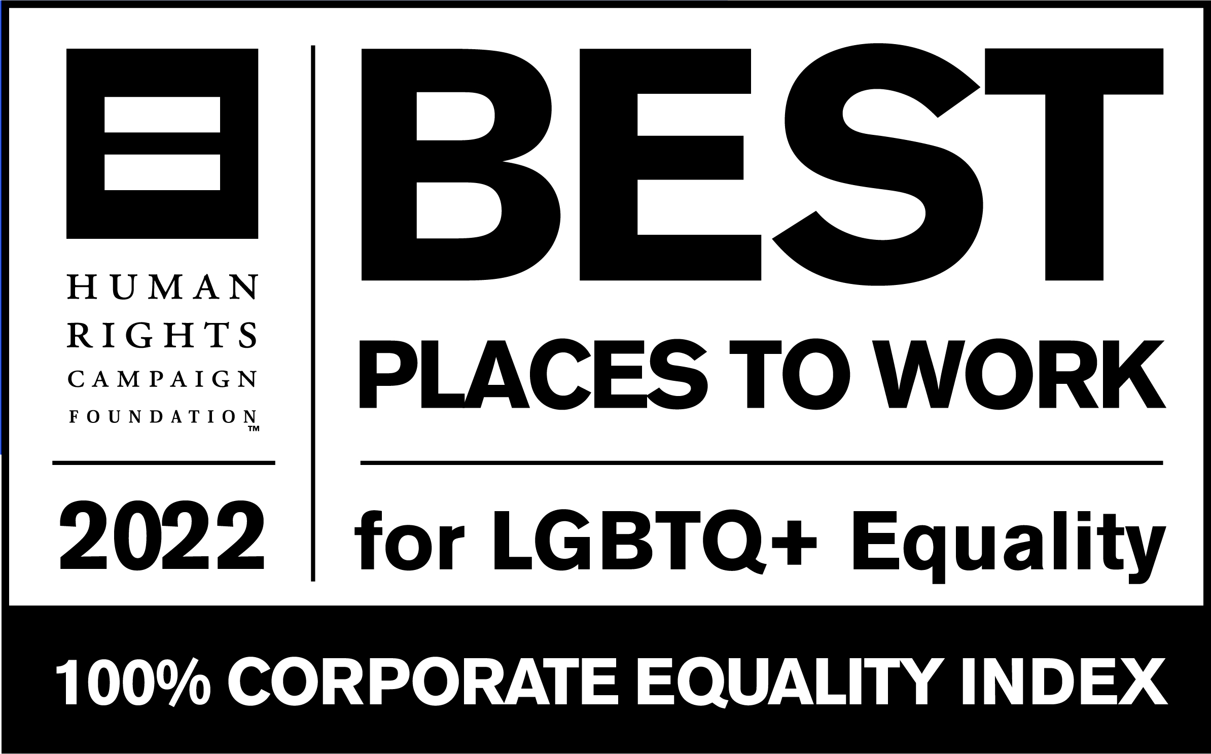Logo - Best Places to Work  for LGBTQ Equality