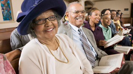 Group of People Sitting at Church