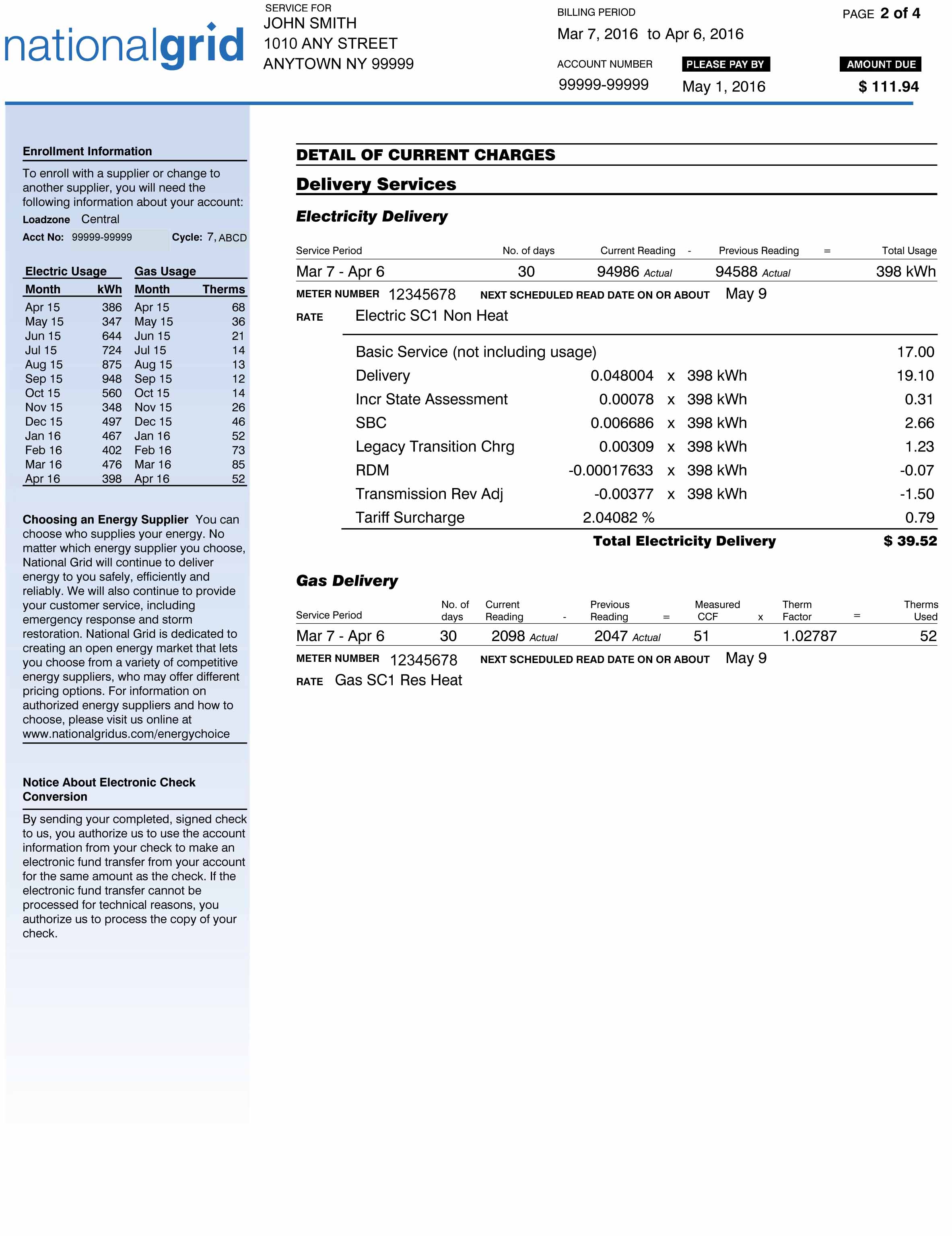 National grid customer service number National grid customer service number