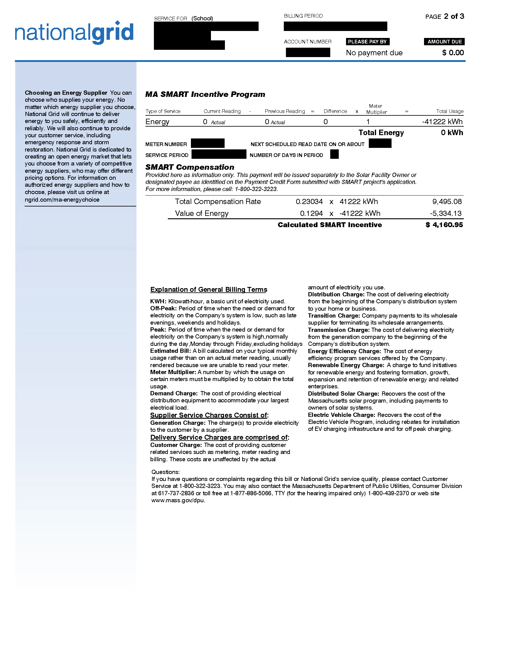 MA SMART Net Metering Bill - Page 2